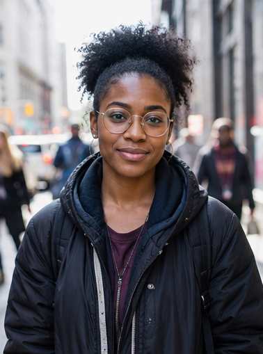 New Yorker portrait